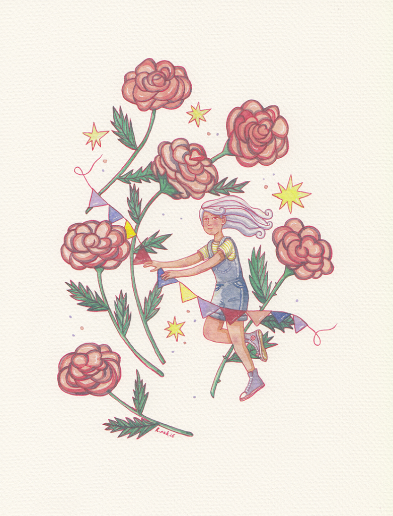 Rose Toss