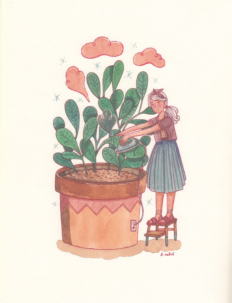 Botanical Ironing