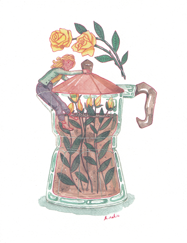 Rosy Espresso