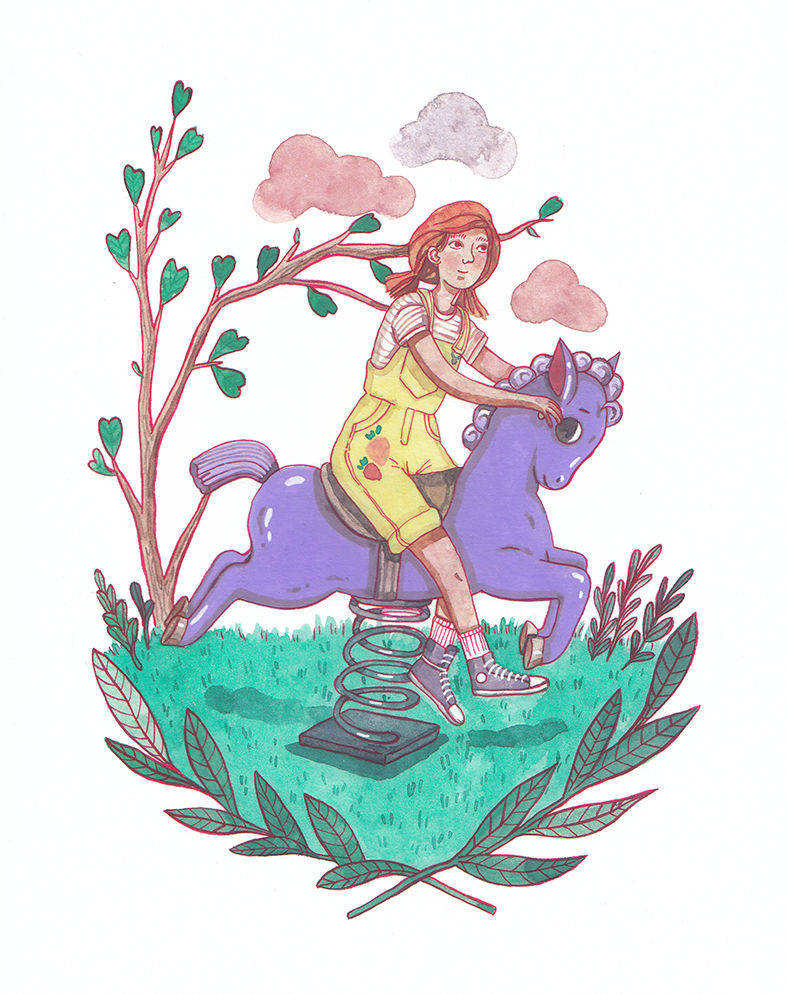 Purple Pony