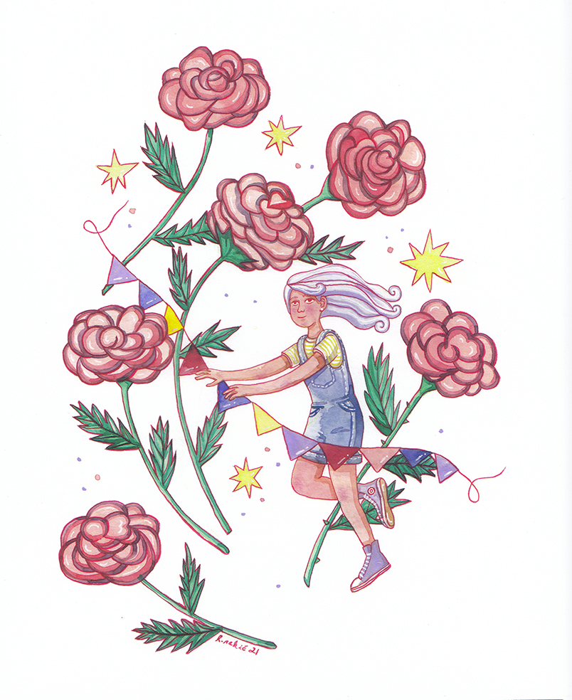 Rose Toss